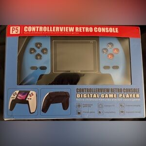 Retro Console - Blue 520 GAMES PORTABLE